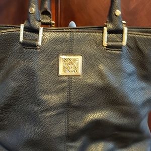 Anne Klein Large black tote